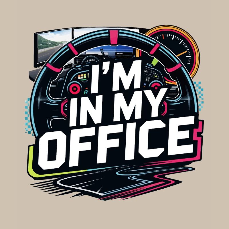 Ich bin in meinem Büro