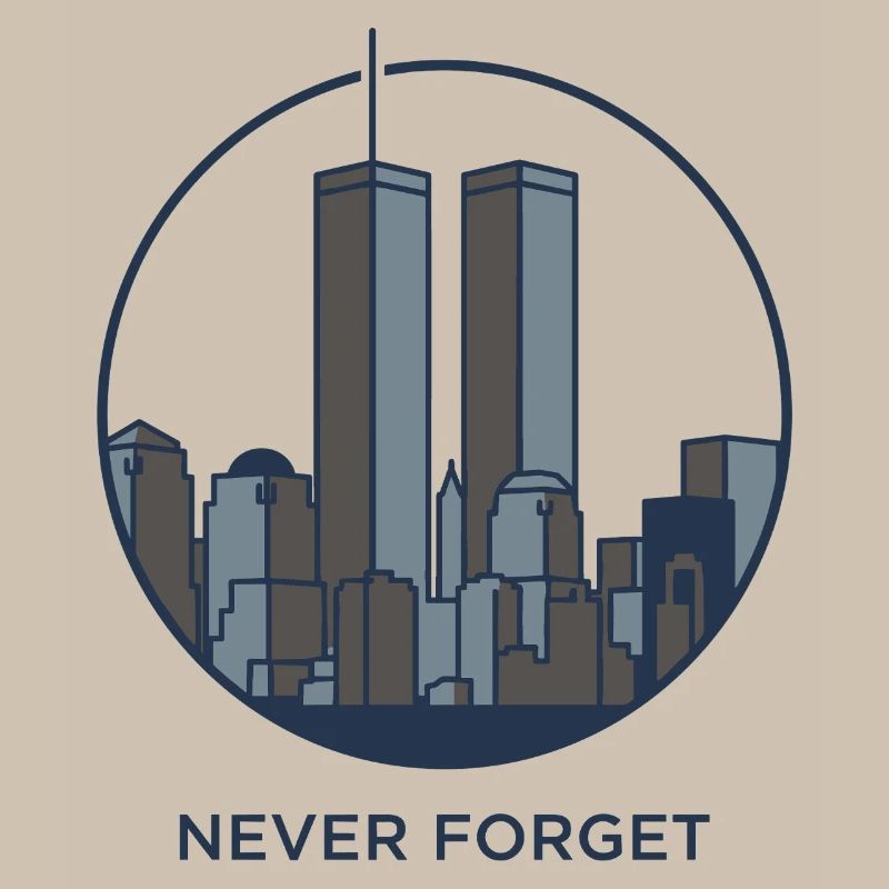 Never Forget Skyline Reminder