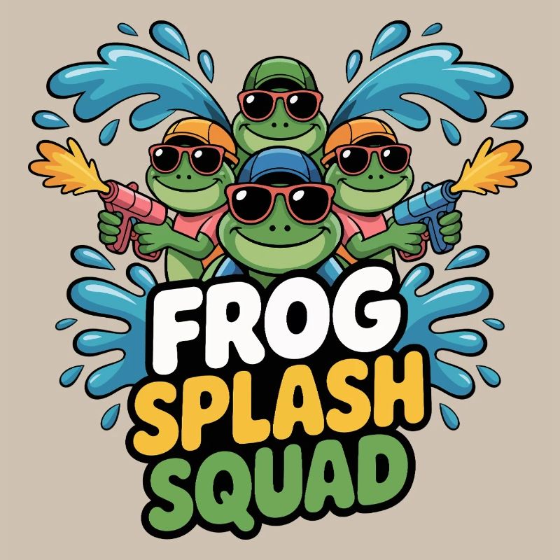 Frog Splash Squad Frog Crew