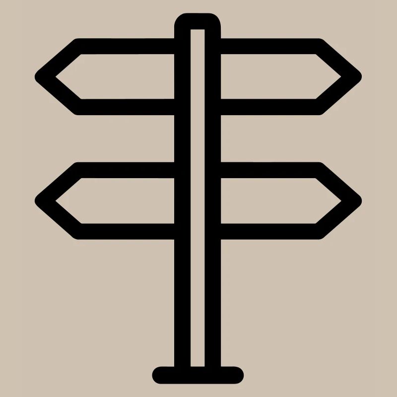 Direction sign