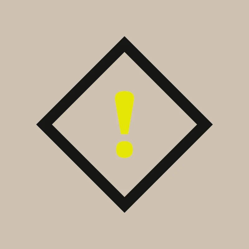 Caution sign