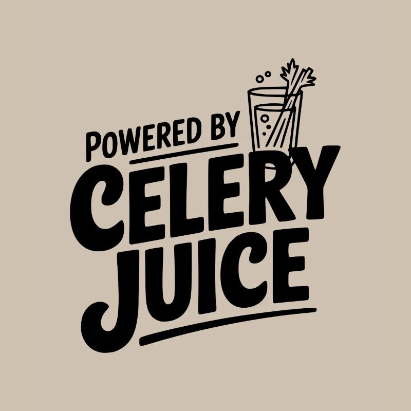 Alimenté par du jus de céleri
