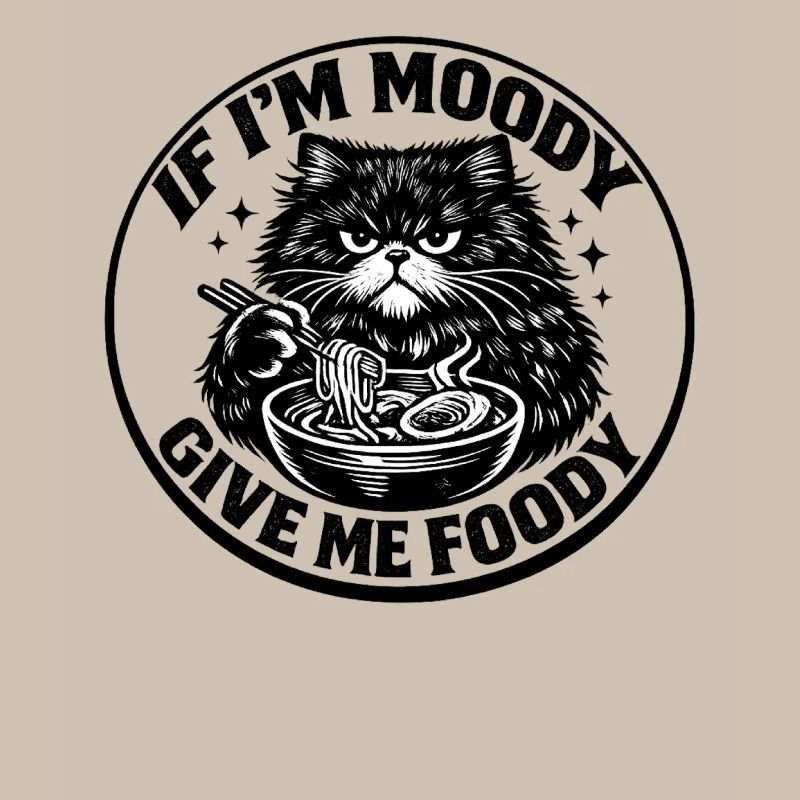 Grummelkat Ramen Bowl Grumpy Katze Launisch