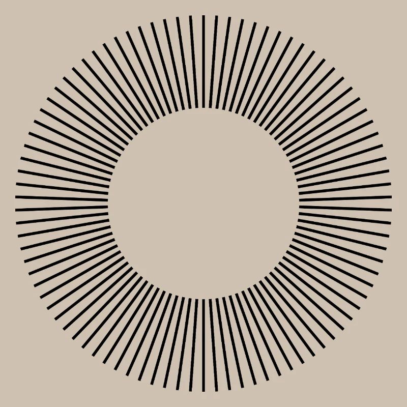 lines circle composition design