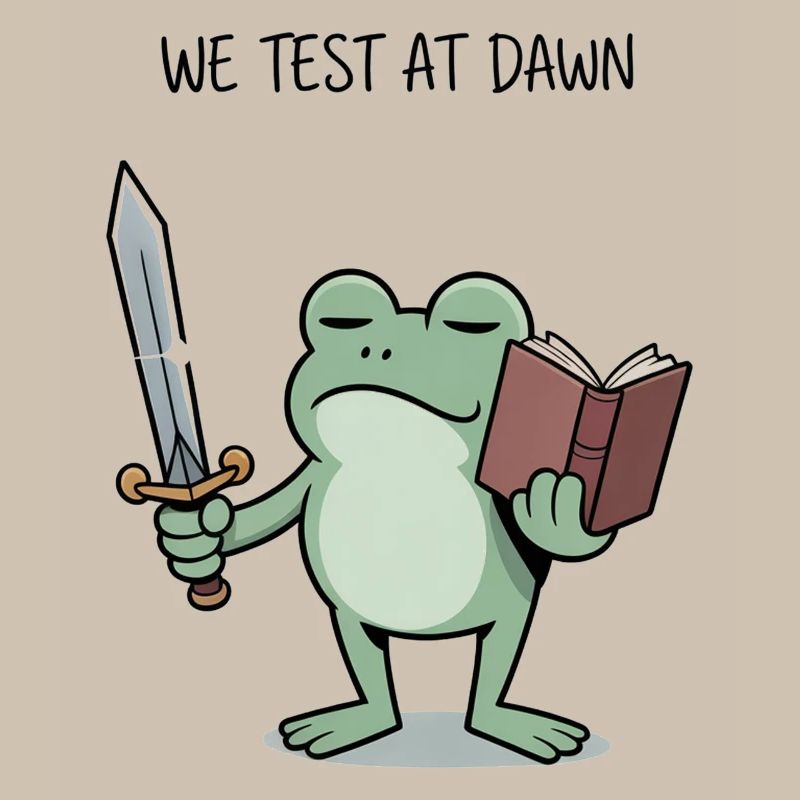 Dawn Frog Knight Reading Sword Design