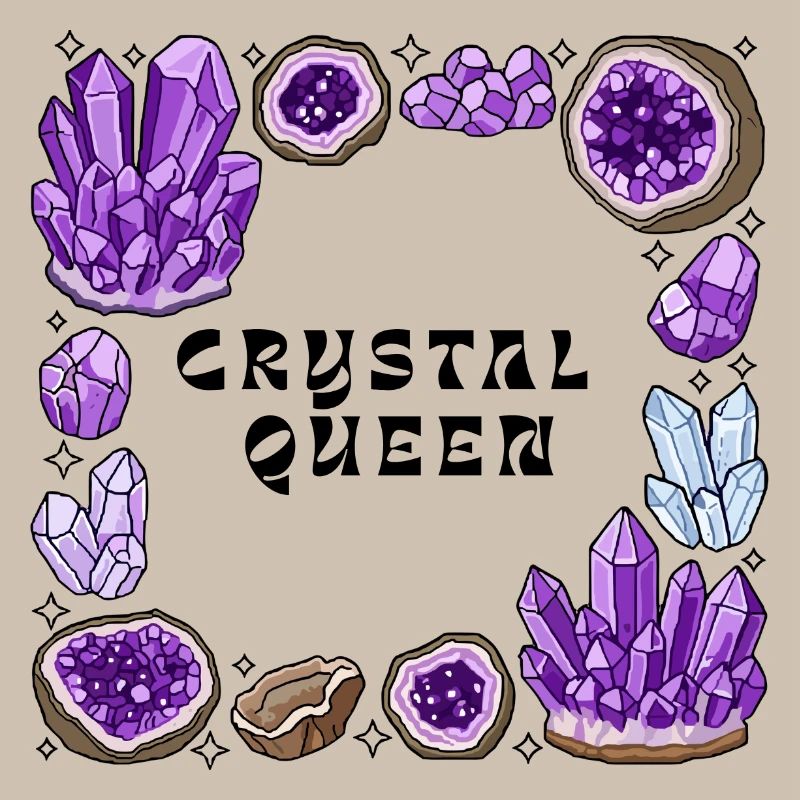 Amnetyst Crystal Geode Circle
