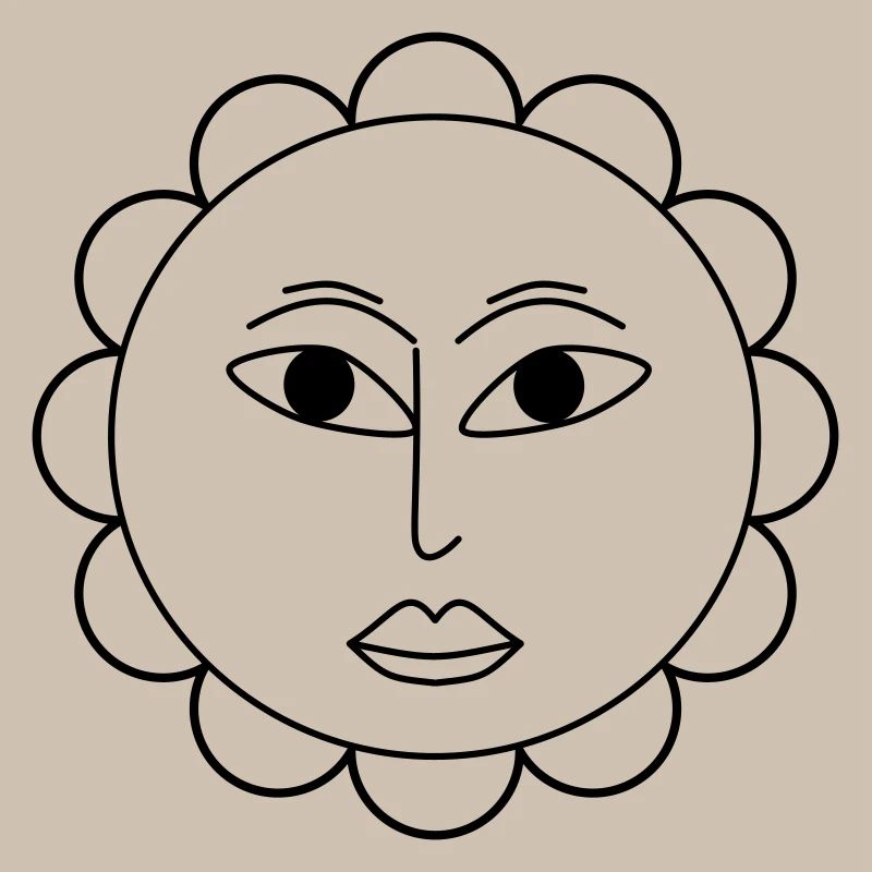 Schlichte Blume