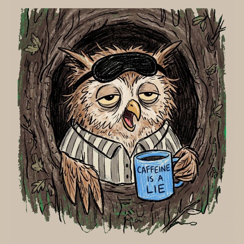 Caffeine is a Lie Eule Coffee