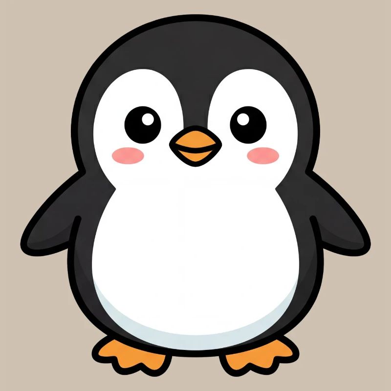 Adorable Penguin Pixel Pal