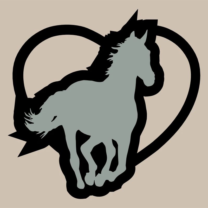 Ein pferd