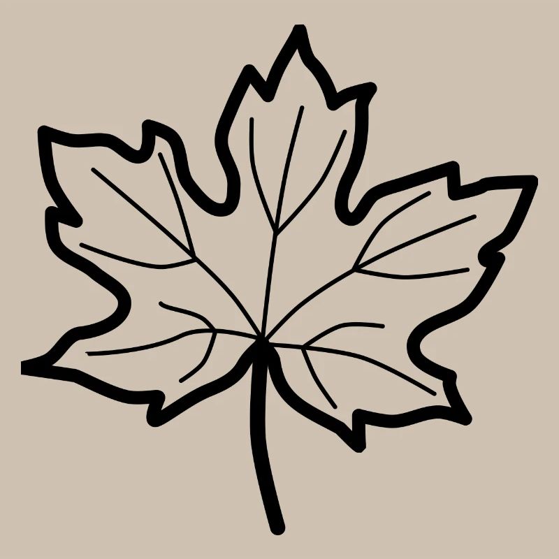 Deciduous leaf - autumn