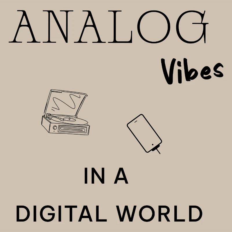 Analog Vibes Digital World – Turntable Retro
