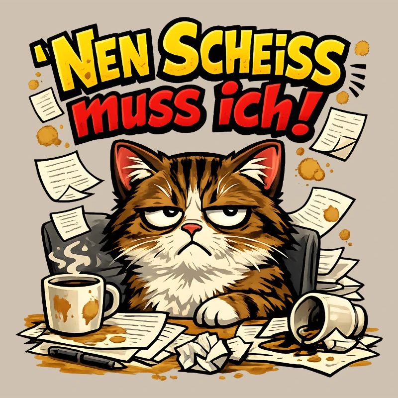 Nen Scheiss Muss Ich Katze