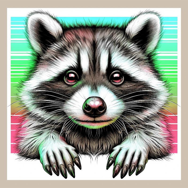 Waschbär