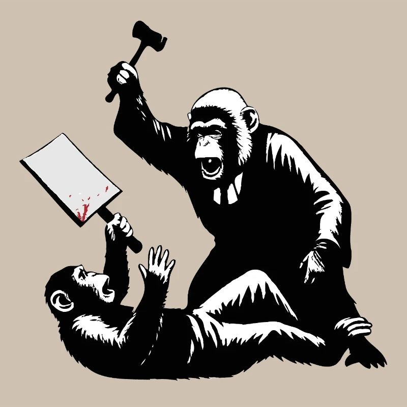 Monkey judge hits protesters