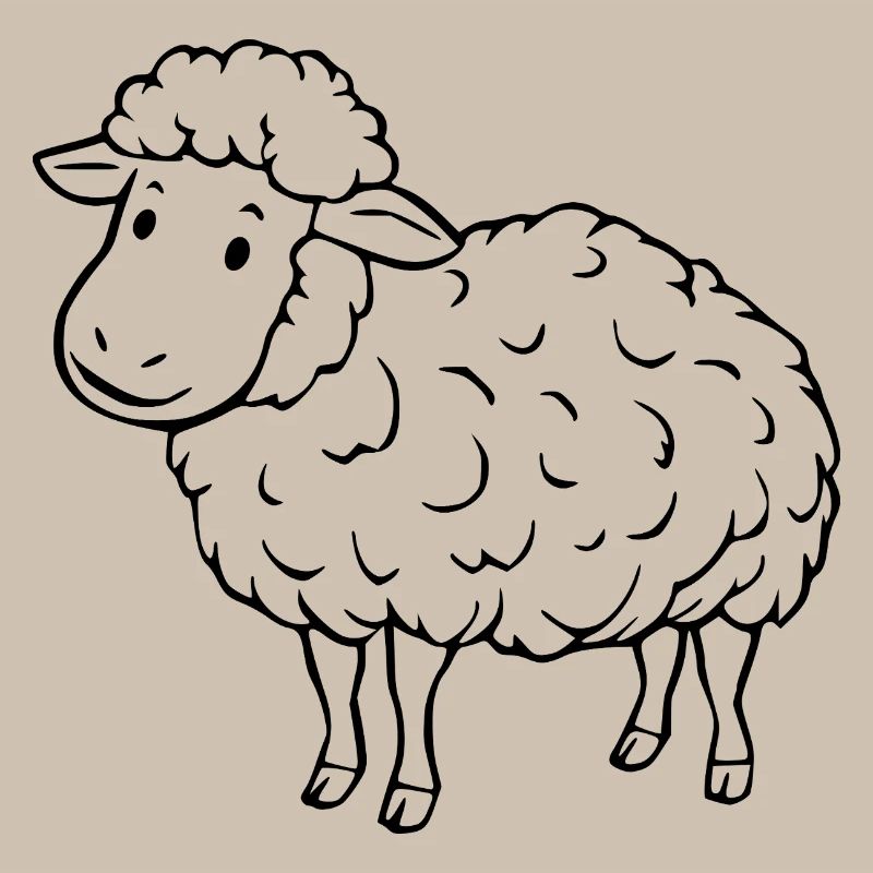Schaf Schäfchen Lamm
