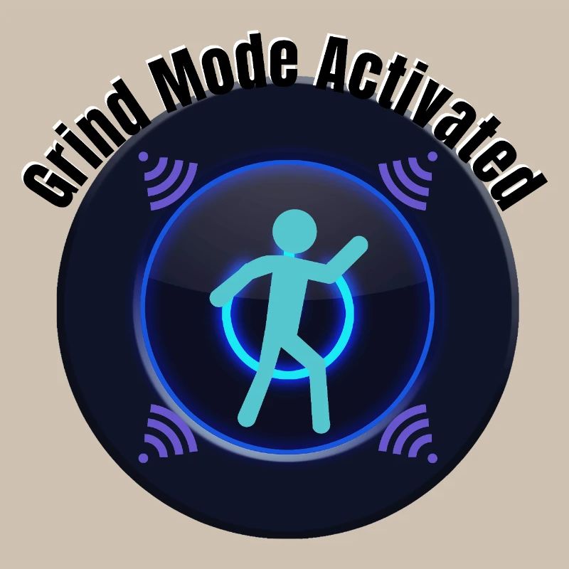 Grind Mode Activated – Motivation & Focus Graphic