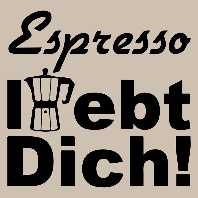 Espresso Kaffee Spruch lustig Geschenk
