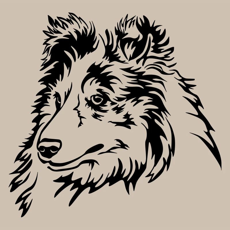Sheltie Head