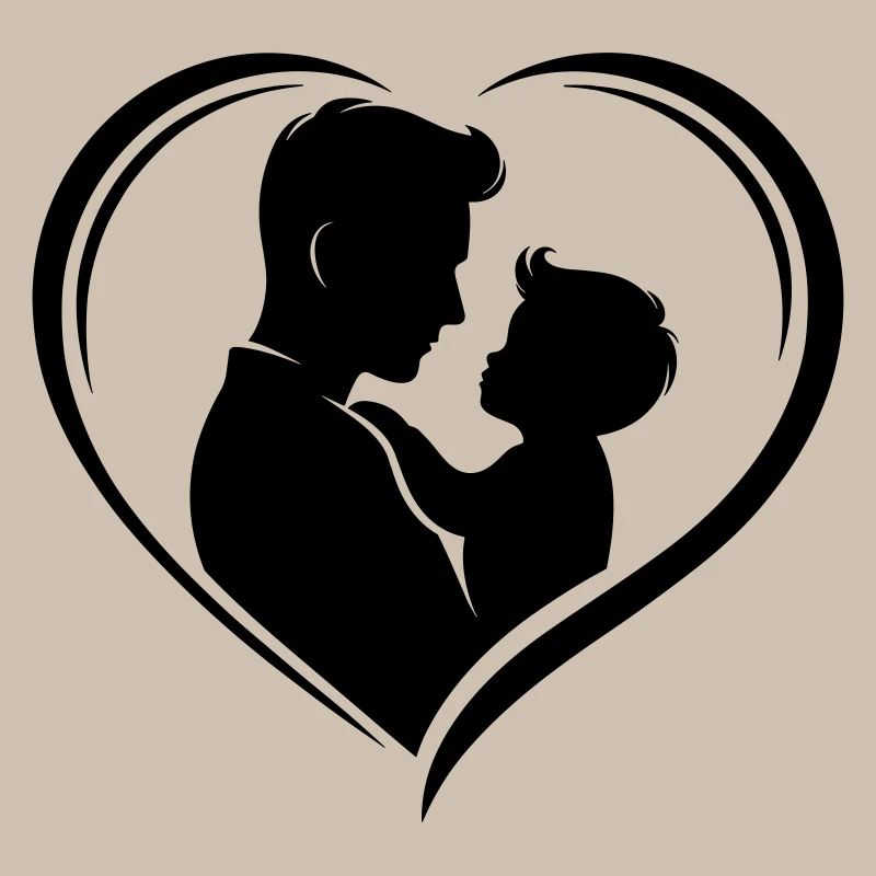 Vater-Kind-Liebe - Papa Geschenk