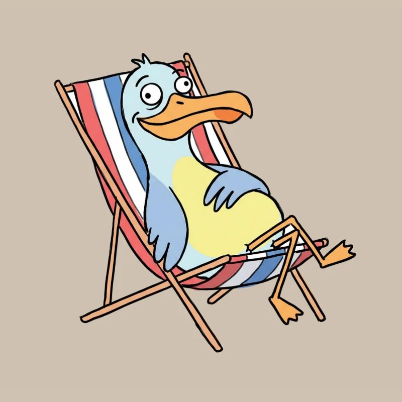 Relaxter Strandpelikan
