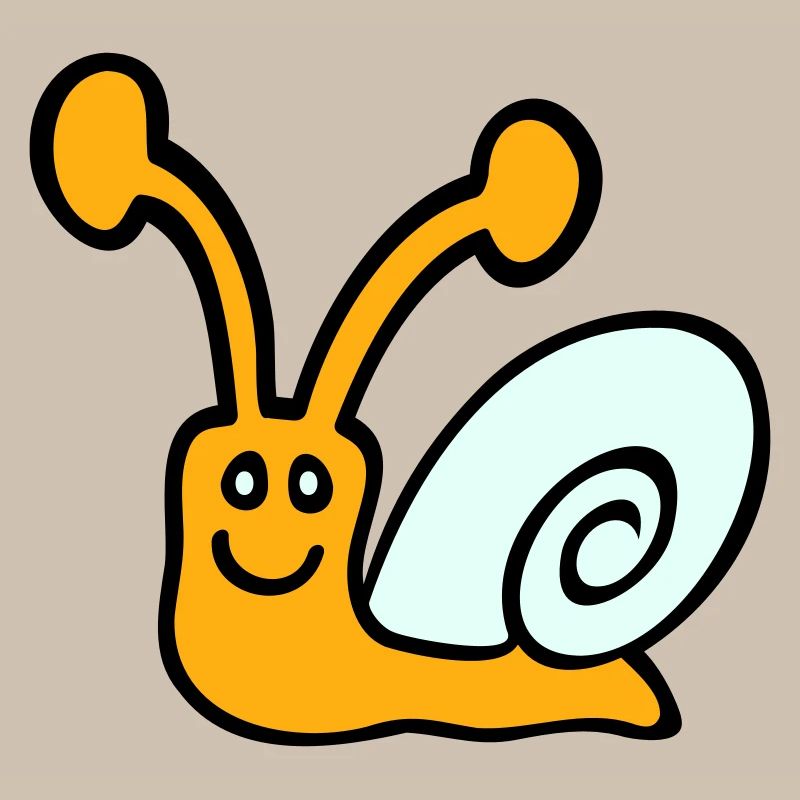 Snail Shell Cute Cute Happy Cool