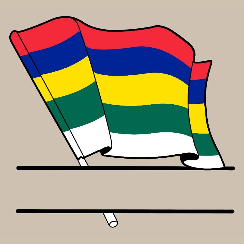 Terschelling Flag – Custom Island Design