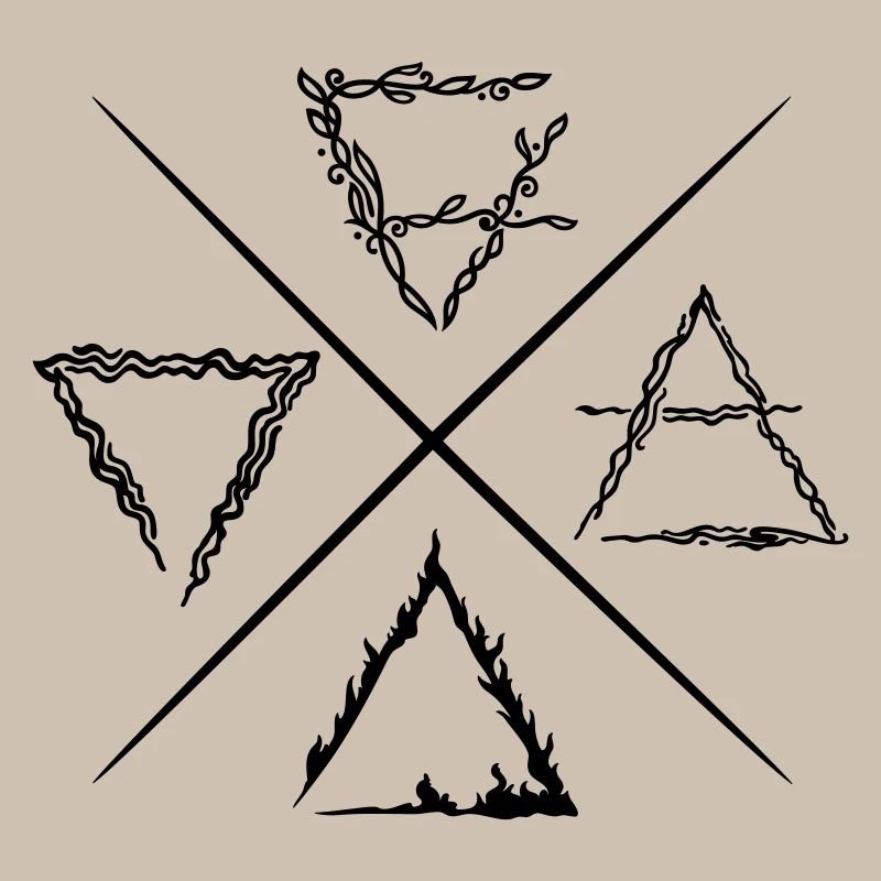 Four Element Symbols