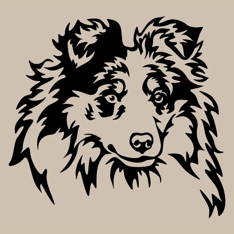 Sheltie Head