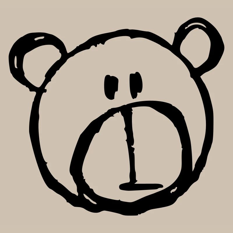 Simple Teddy Bear Dessin Team Teddi