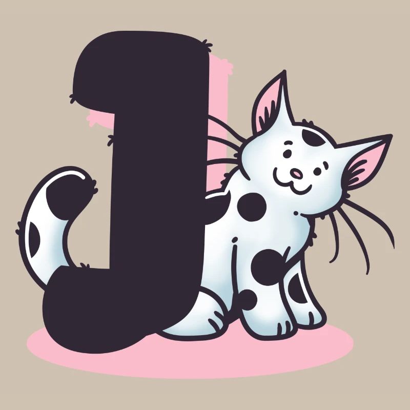 Lettre Chat J