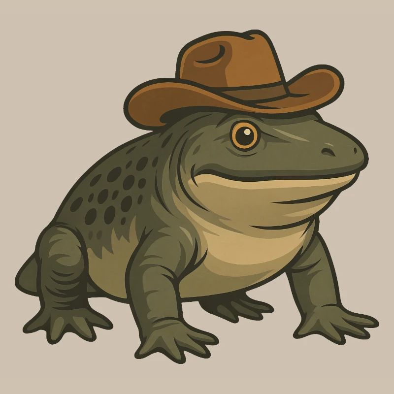 Amphibien préhistorique dessin animé Texas Evolution