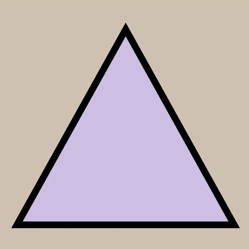 hipster triangle triangle shape