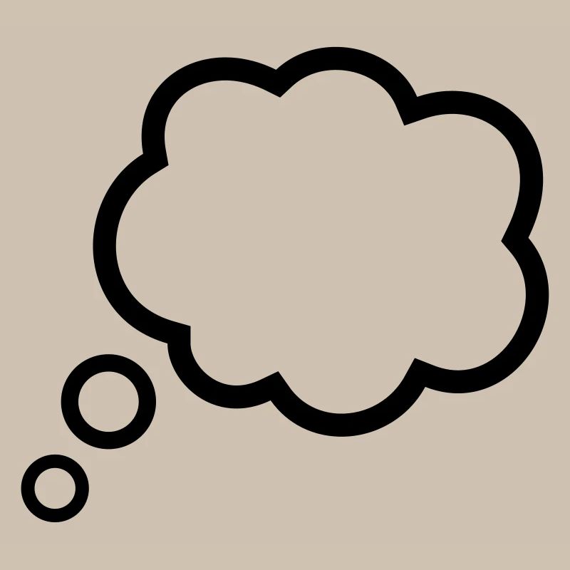 Thinking Bubble Comic Pensée Bulle Bulle Pensées