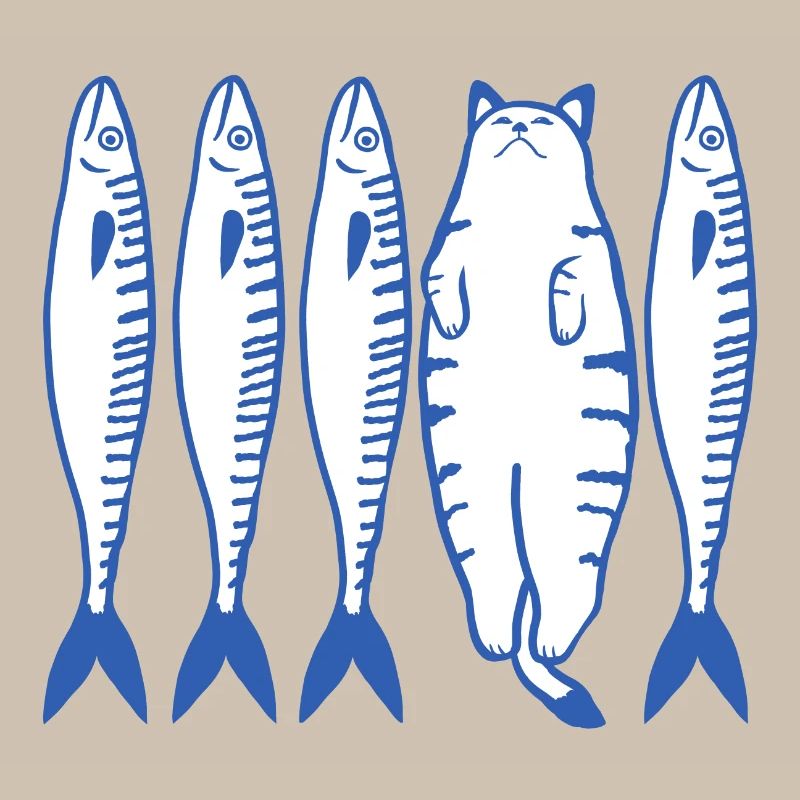 chat blanc et companie