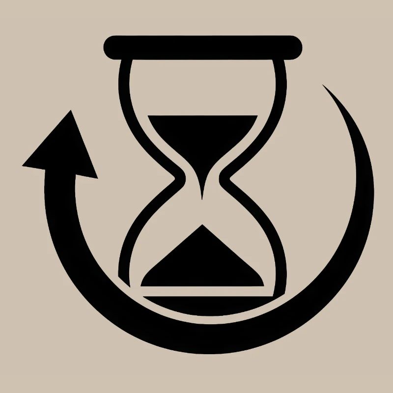 Time rotation graphics
