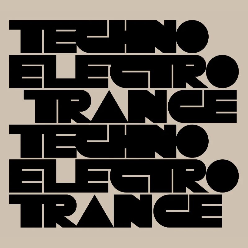 Musique techno électro trance