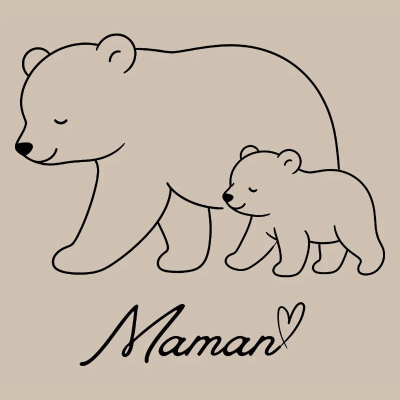 Mama Bär, Bär, Muttertag.