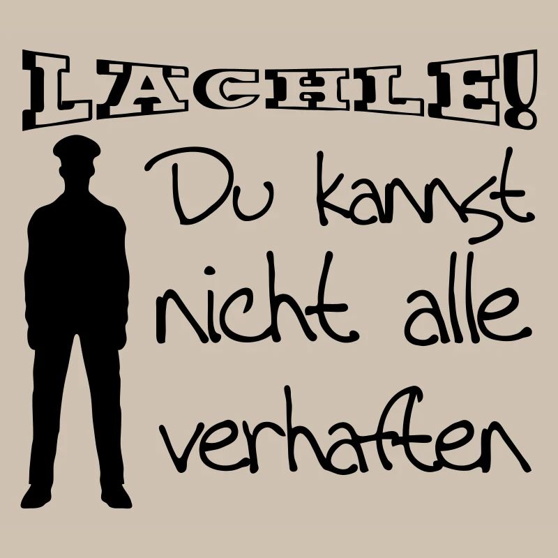 Polizei Geschenk Polizist lustig Spruch Beruf Fun