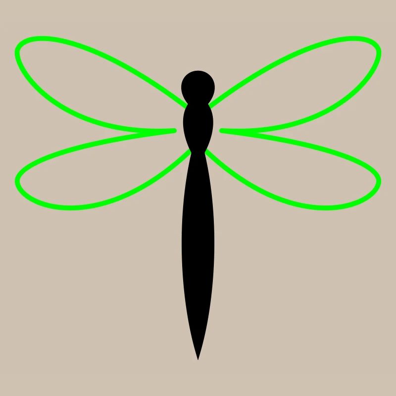 Dragonfly Silhouette