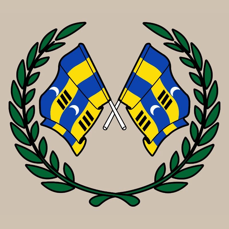 Ameland Laurel Flags – Island Pride
