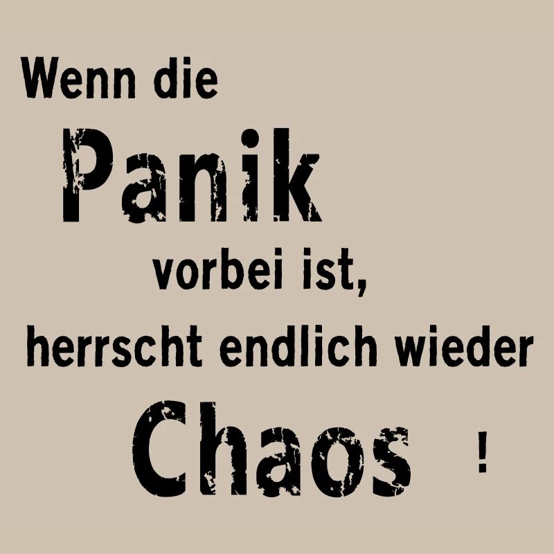 Panic and chaos