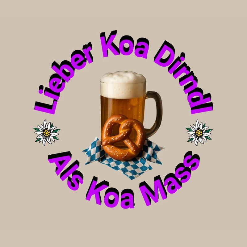 Mieux vaut Koa Dirndl que Koa Mass