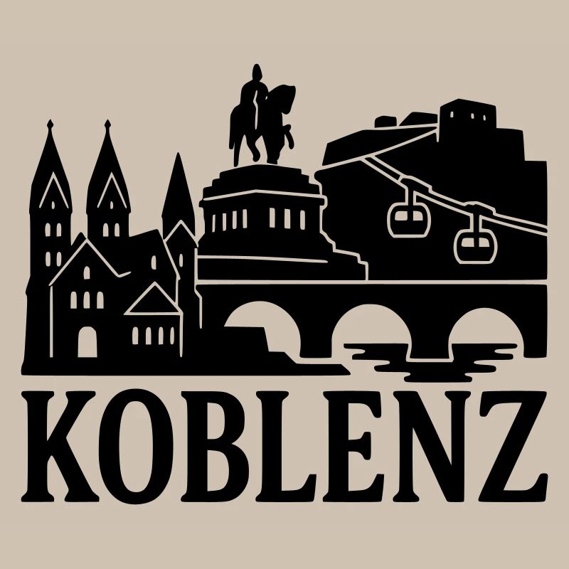 Silhouette de Coblence