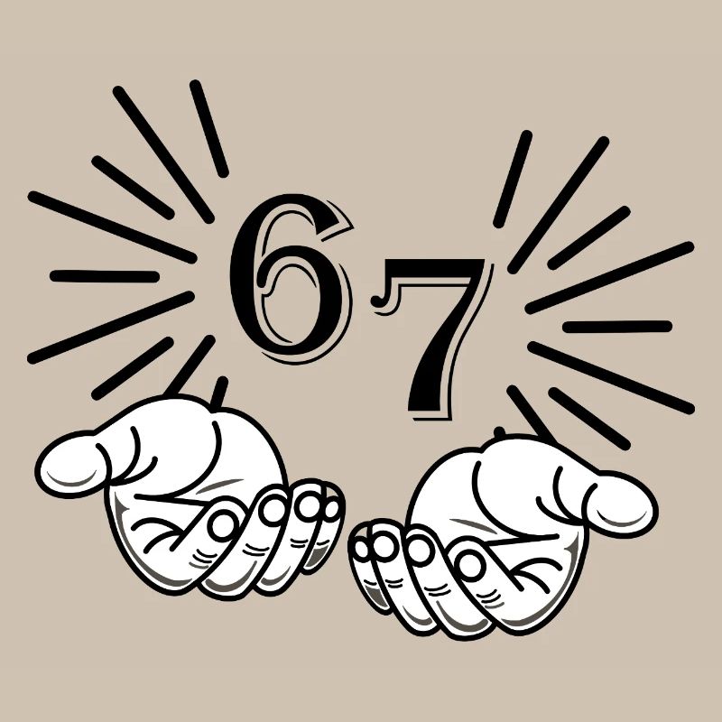 67 Meme Hands, Déclaration Virale Design