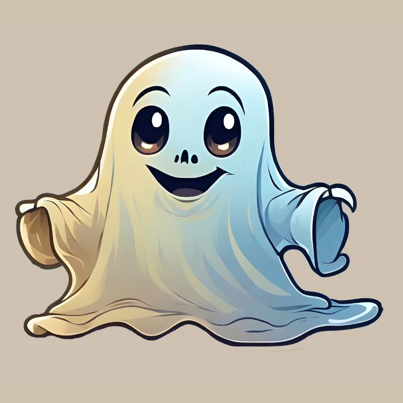 Friendly Ghost Cartoon