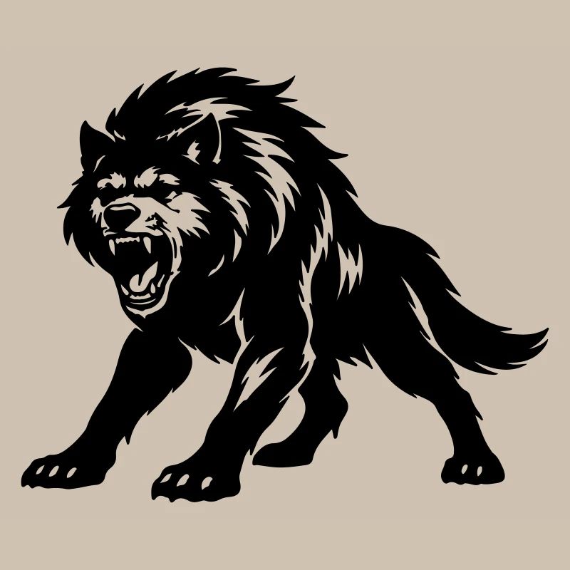 Wolf Silhouette