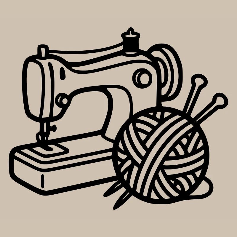 Sewing Machine Wool Knitting Sewing Handmade