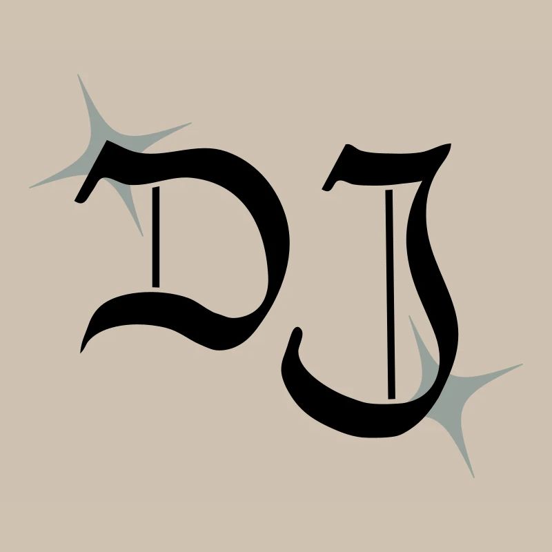 monogramme DJ