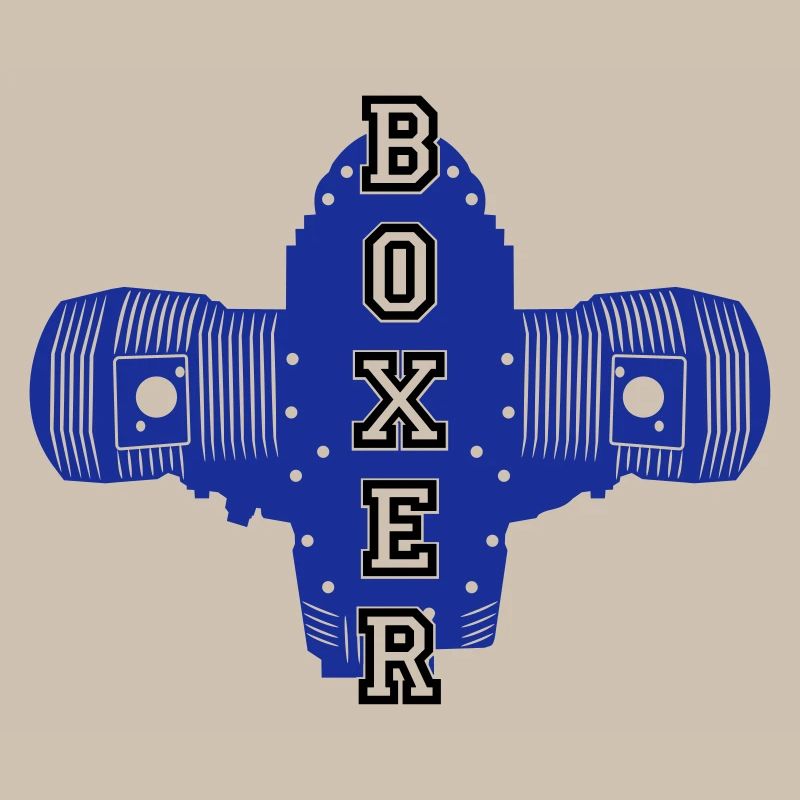Boxermotor Motorrad Motorradfahrer Biker Motor
